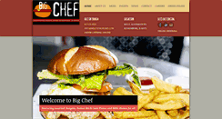 Desktop Screenshot of bigchefburgers.com